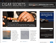 Tablet Screenshot of cigarsecrets.com